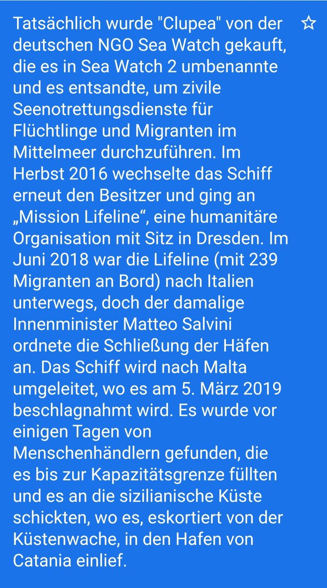 IsabellaKraus4's tweet photo. #SeaWatch2🇩🇪 in Malta beschlagnahmt und plötzlich in Besitz von Menschenhändlern aus #Benghazi, mit 600 Migranten beladen und in Sizilien gelandet vor 2 Tagen.
https_daddy ://www.ilmessaggero.it/italia/migranti_nave_ong_gli_scafisti_catania-7344184.html https://t.co/gTvuc6AJGN