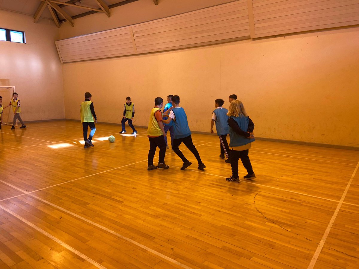 14/4; we still have Christian & Jackson providing football skills #keepthemactive #FootballSkills #Indoorsports #Football