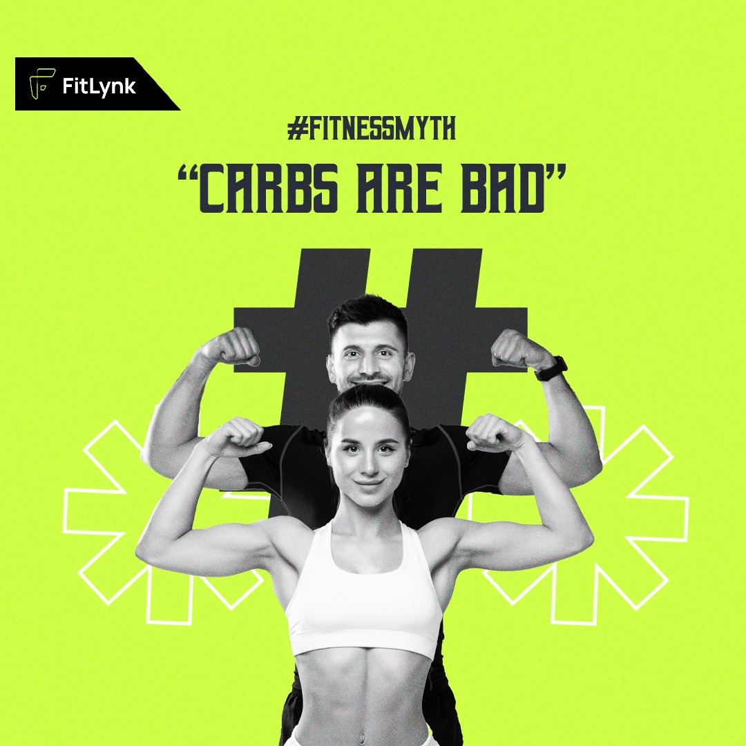 FitlynkApp's tweet photo. #fitnessmyth

Your body breaks carbohydrates into glucose to fuel your muscles, organs, and brain. Your thyroids, testosterone, and stress balance also rely on carbs.

Cutting carbs does help you lose weight in the short term, but it tends to be mostly water weight.  #fitlynk https://t.co/IrE8aECien