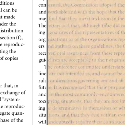 AugraphyProject's tweet photo. ShabbyPage-Of-The-Day using lastest build of Augraphy: 0598-Copyright-Reproduction_of_Copyrighted_Works.pdf-18 #ShabbyPages #Augraphy #ImageAugmentation #ComputerVision #OpenCV #DataAugmentation #MachineLearning #imgaug #albumentations #deeplearning #kaggle #ml #ai https://t.co/OR7MHqhjJc