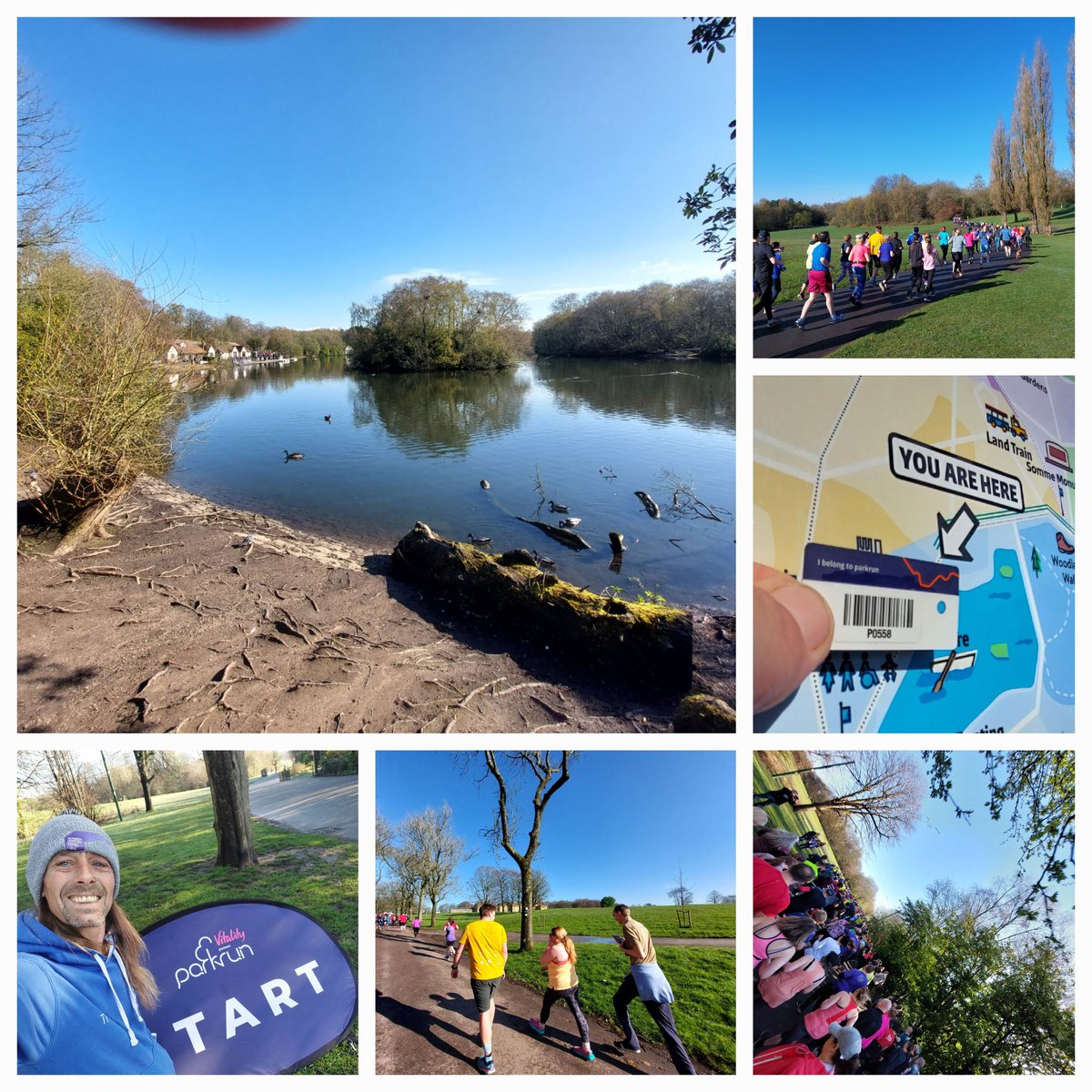 Last run before @Marathon_Mcr, couldn't resist a @parkrunUK this morning and so glad we did @heatonparkrun what a stunning friendly parkrun, thank you everyone x #loveparkrun 💛💛