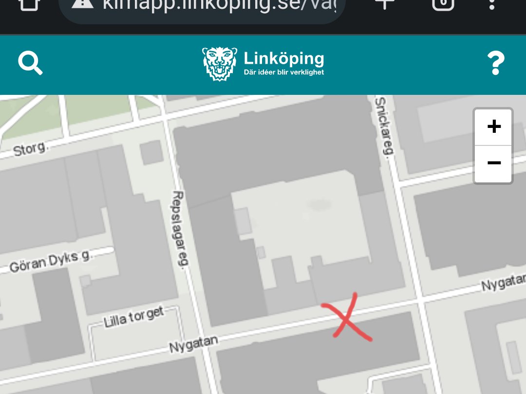 vagarbeteLKPG's tweet photo. 230415 Avstängning gång- & cykelbana Nygatan #linköping
#arbetepåväg
#vägarbeteLkpg
#vägarbete
#taplan
#trafikanordningar
#trafikavstängning
#trafik
#vägmärken https://t.co/ky2B2jf47W