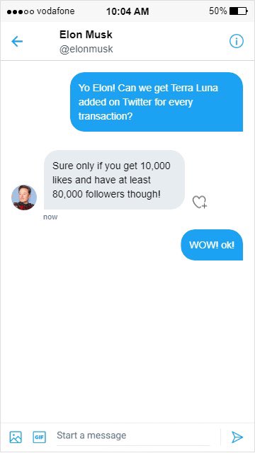 TheMoonHailey's tweet photo. $LUNC 🤯🤯🤯🤯

LETS DO IT!

$LUNC TO $0.1 🚀🌕 https://t.co/4Wuzmzf8po