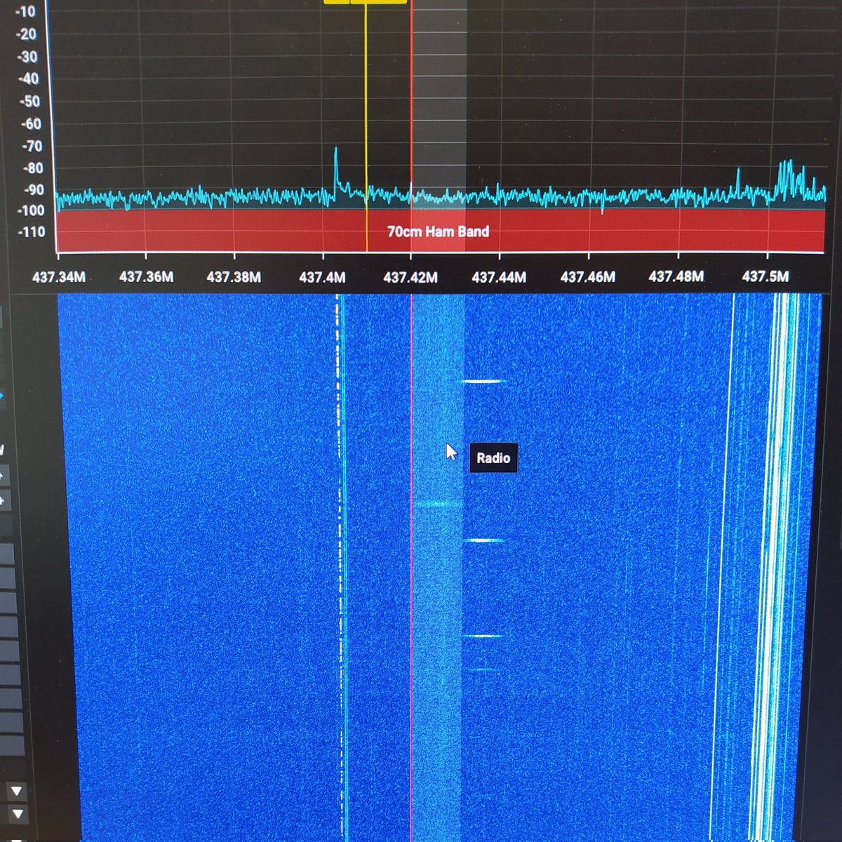 uvsqsat's tweet photo. Successful contact with INSPIRE-Sat7 ! 
💚 First telemetries decoded by ground station.
💚 First telecommand accepted by satellite. https://t.co/DryGDsAK26