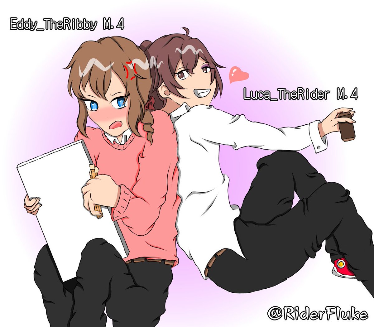 RiderFluke's tweet photo. Luca⛓️ x Edgar🎨 Au School Roleplay
#IdentityV
#IdentityVfanart
#edluca
#LucaEdgar https://t.co/HYXKm50nnh