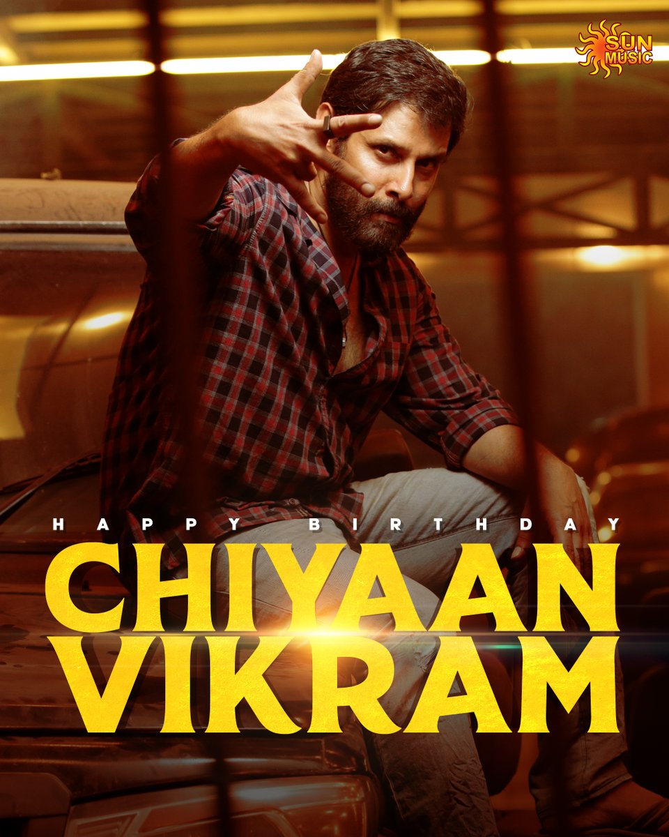 The hero with zero haters ❤️

Wishing the Synonym of dedication #Vikram, a very Happy birthday 🎉😍
@chiyaan 
#SunMusic #HitSongs #Kollywood #Tamil #Songs #Music #NonStopHits #Vikram  #HBDVikram #HappyBirthdayVikram #ChiyaanVikram