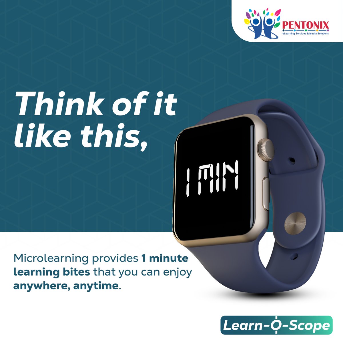 Pentonixelearn's tweet image. Big knowledge in small packages! Microlearning helps you level up your skills in no time! 
To know more, mail us on info@pentonix.co.in
#Microlearning #QuickLearning #PersonalGrowth #LearningMadeEasy #SkillBuilding #MobileLearning #BiteSizedLearning #Pentonix #PentonixELearning