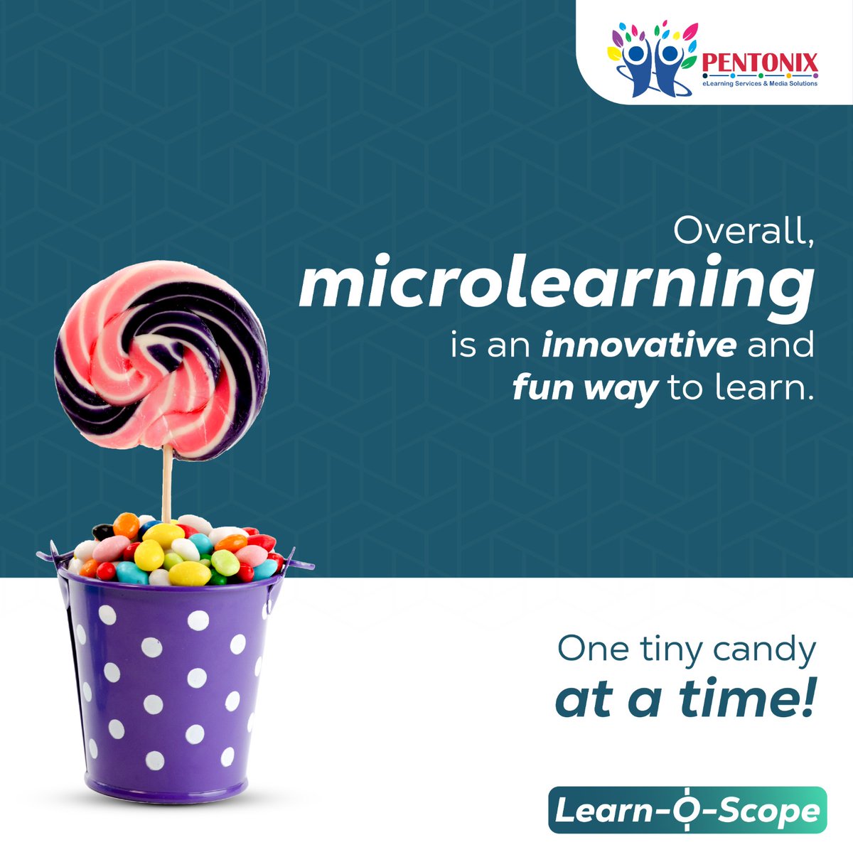 Pentonixelearn's tweet image. Big knowledge in small packages! Microlearning helps you level up your skills in no time! 
To know more, mail us on info@pentonix.co.in
#Microlearning #QuickLearning #PersonalGrowth #LearningMadeEasy #SkillBuilding #MobileLearning #BiteSizedLearning #Pentonix #PentonixELearning