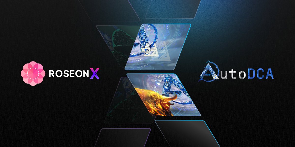 Definews_Info's tweet photo. ✍️ @RoseonExchange partners with @AutoDCA_io
✍️ #AutoDCA is a platform where you can swap crypto into your favorite tokens using DCA strategies
🔽 INFO
https://t.co/F2xGkZvIoi
#Definews https://t.co/MW464hsL74