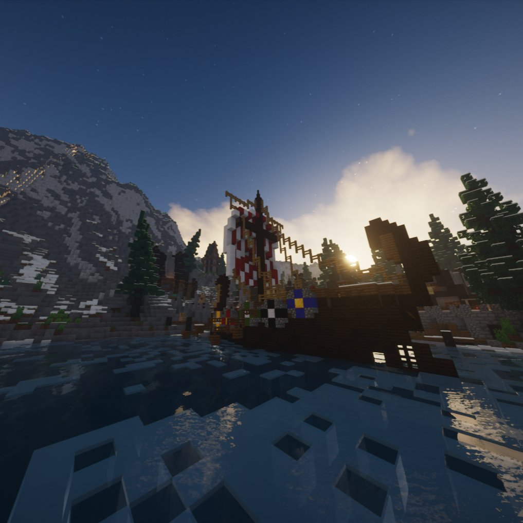 apotheios's tweet photo. Salut ! 

C'est le week-end, nous voici donc de retour pour un nouveau Samedi du Spoil ! Cette semaine c'est JC qui reprend les manettes :

"Au Nord, un bateau ne cesse d'attirer mon regard. Le drakkar de ce hameau semble presque voler par dessus les eaux glacées !"

Stay Tuned ! https://t.co/u8zywZNvzQ