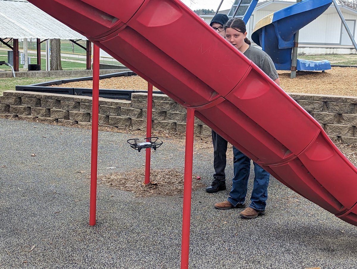 Ready, Set, Drone and off we go to the park.  Lots of obstacles at the park. <a href="/SW_Iowa_STEM/">SW Iowa STEM Region</a> <a href="/NewBoCo/">NewBoCo</a> <a href="/IowaSTEM/">Iowa STEM</a>