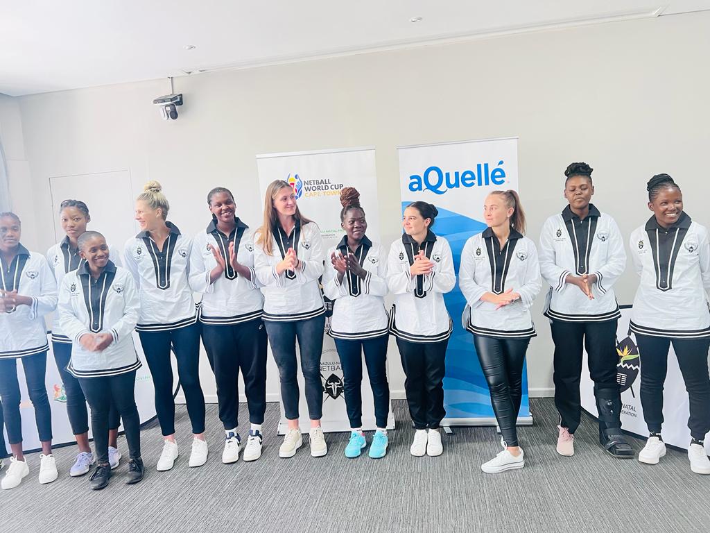 atnyuswa's tweet photo. @KznSuper officially unveiled the @KingdomStarsZN and @KingdomQueensZN teams who will represent KZN at the 2023 edition or the Telkom Netball League. https://t.co/Z9ryyVZgzM