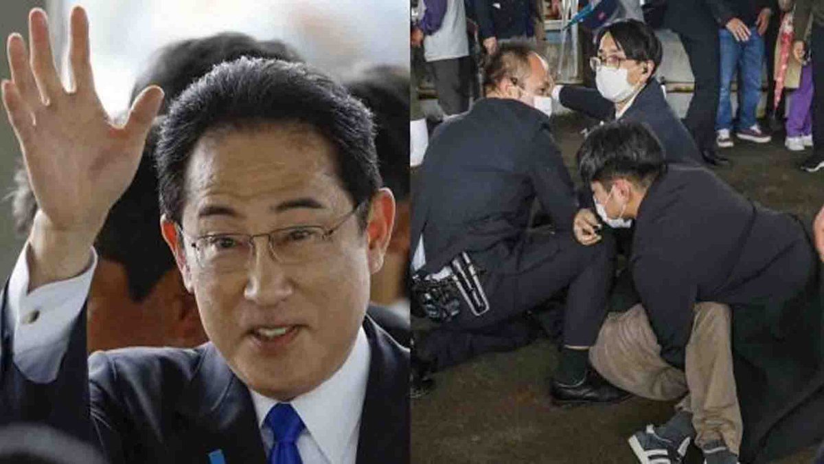 _KhabarIndia's tweet photo. Japan Pm Attack: जापान में प्रधानमंत्री किशिदा पर फेंका गया पाइप बम, बाल-बाल बचे पीएम https://t.co/SpyIVkS6tY
#Japan #JapanPmKishida #PMAttack #Attack #India #KhabarIndia https://t.co/SCzKzFBacO
