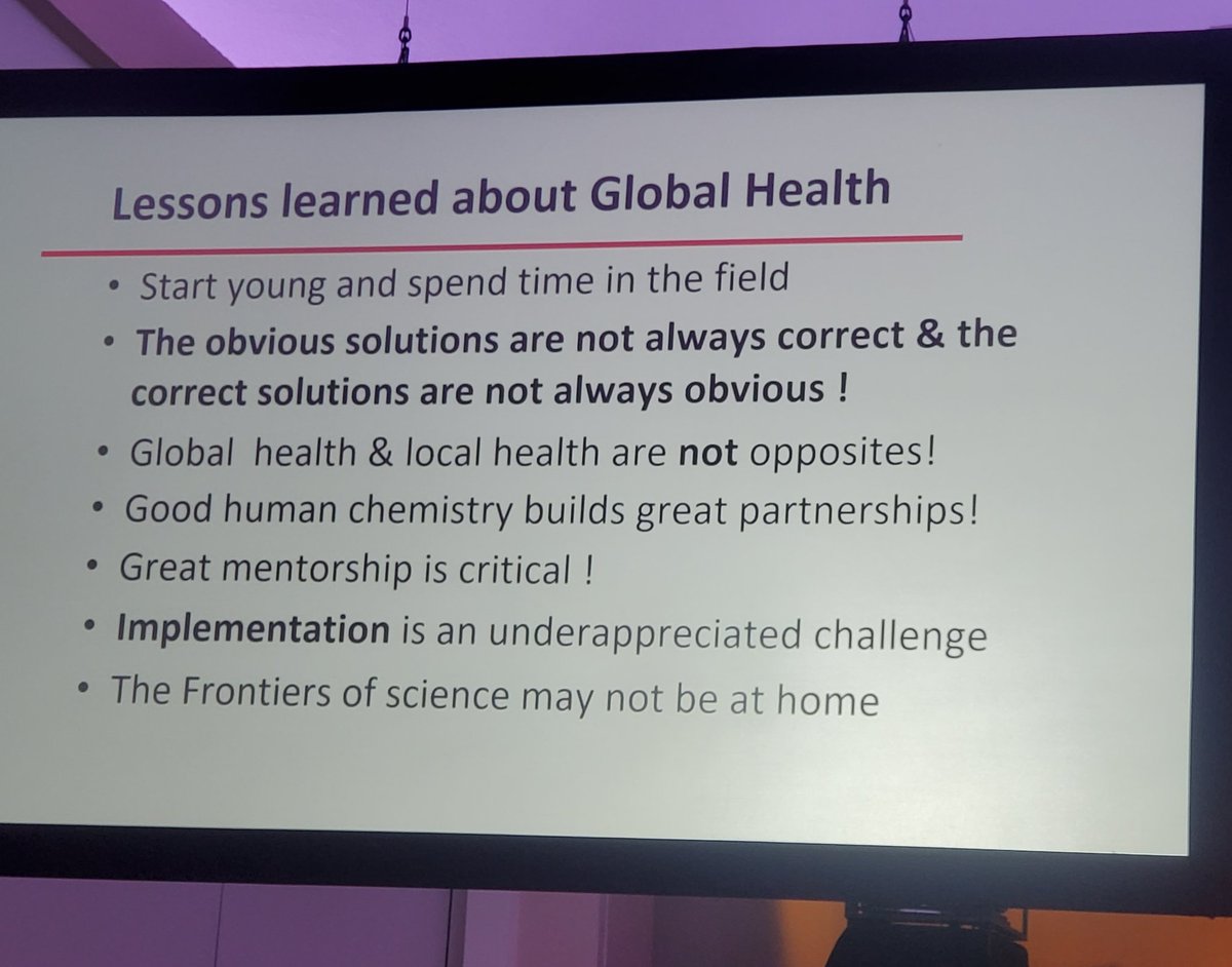 Great lessons from Dr.Roger Glass this year's CUGH’s Lifetime Achievement in Global Health Awardee

#CUGH2023