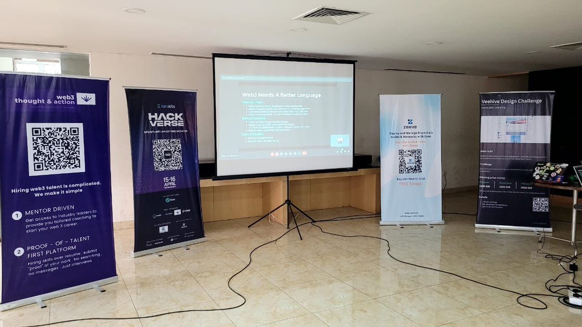 SharankumarD10's tweet image. Had a good session. Thanks to flow! @flowindia_ @flow_blockchain @dappcoder_ #hackverse