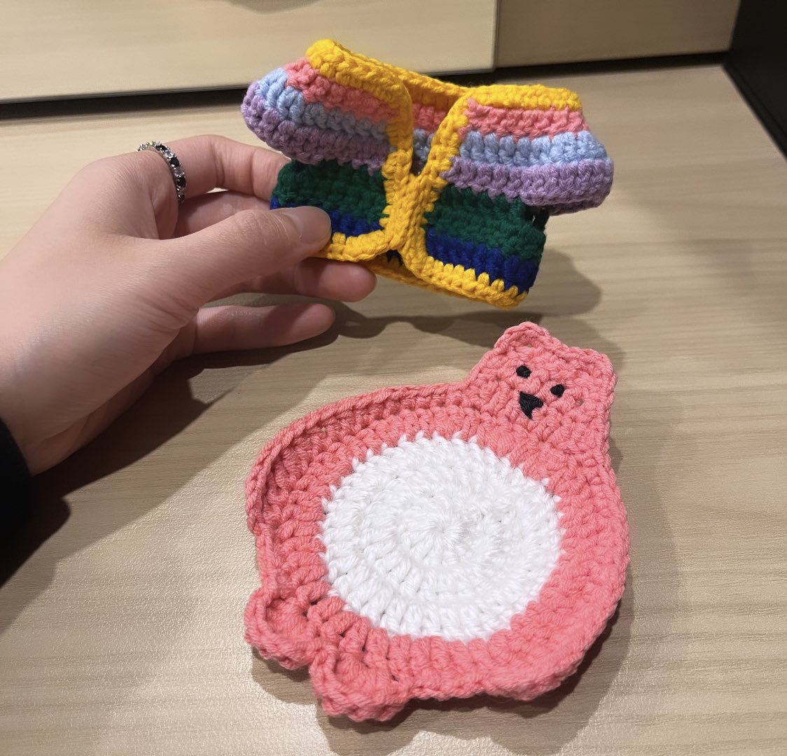 햄슥이 집 지키느라 못 와서 
못 입혀봐서 아쉽....너무 고마와♥️