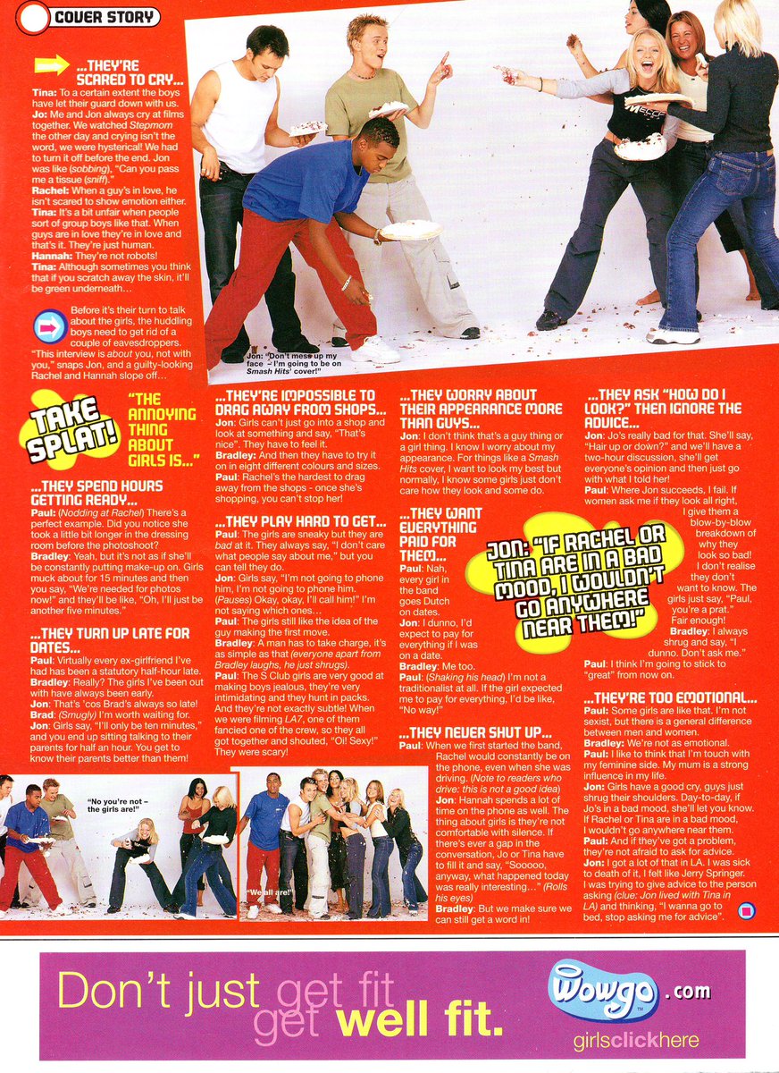 SmashHitsMag's tweet photo. Iconic cover with S Club 7 🫶🏼 Remembering Paul Cattermole ❤️
#sclub7 #paulcattermole #smashhits https://t.co/1THWTveWwX