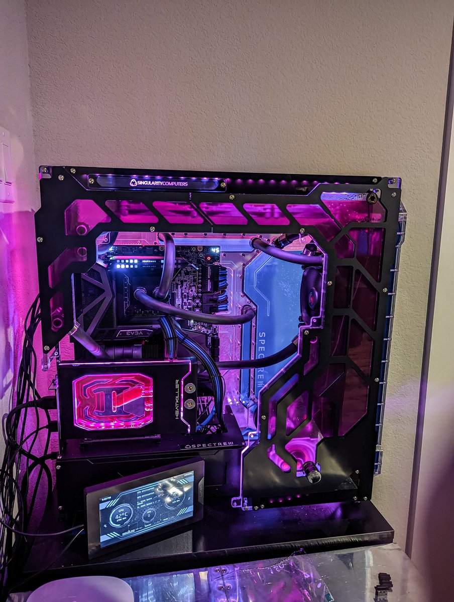 SingularityC's tweet photo. Spectre 3.0 Build with the Spectre 3.0 Dual Loop Side Panel Dark.
check out the full info here:
https://t.co/4B0l1grLyf
#singularitycomputers #spectreintegramdualloopsidepanel #customsidepanel #watercooling #liquidcooling #spectreintegram #spectre #custombuilds https://t.co/KXTGx02dLl