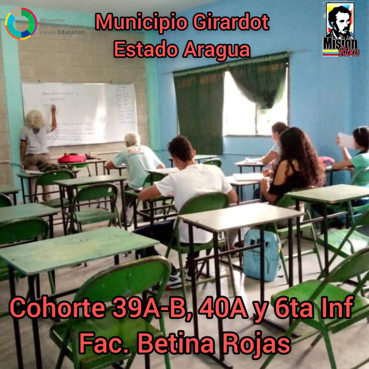GirardotMRibas's tweet photo. UEMR Mary Diaz de España.Alt CECAL. Cohortes 39 A-B, 40A y 6ta Inf. ¡Necesario es Vencer! #ElEsequiboEsDeVenezuela @NicolasMaduro
@DelcyRodriguezv
@Soykarinacarpio
@LaAvanzadora
@ZE_Aragua
@PoetaLaya
@misionribasarag
@m_ribasnacional https://t.co/hMw9CiGGTk