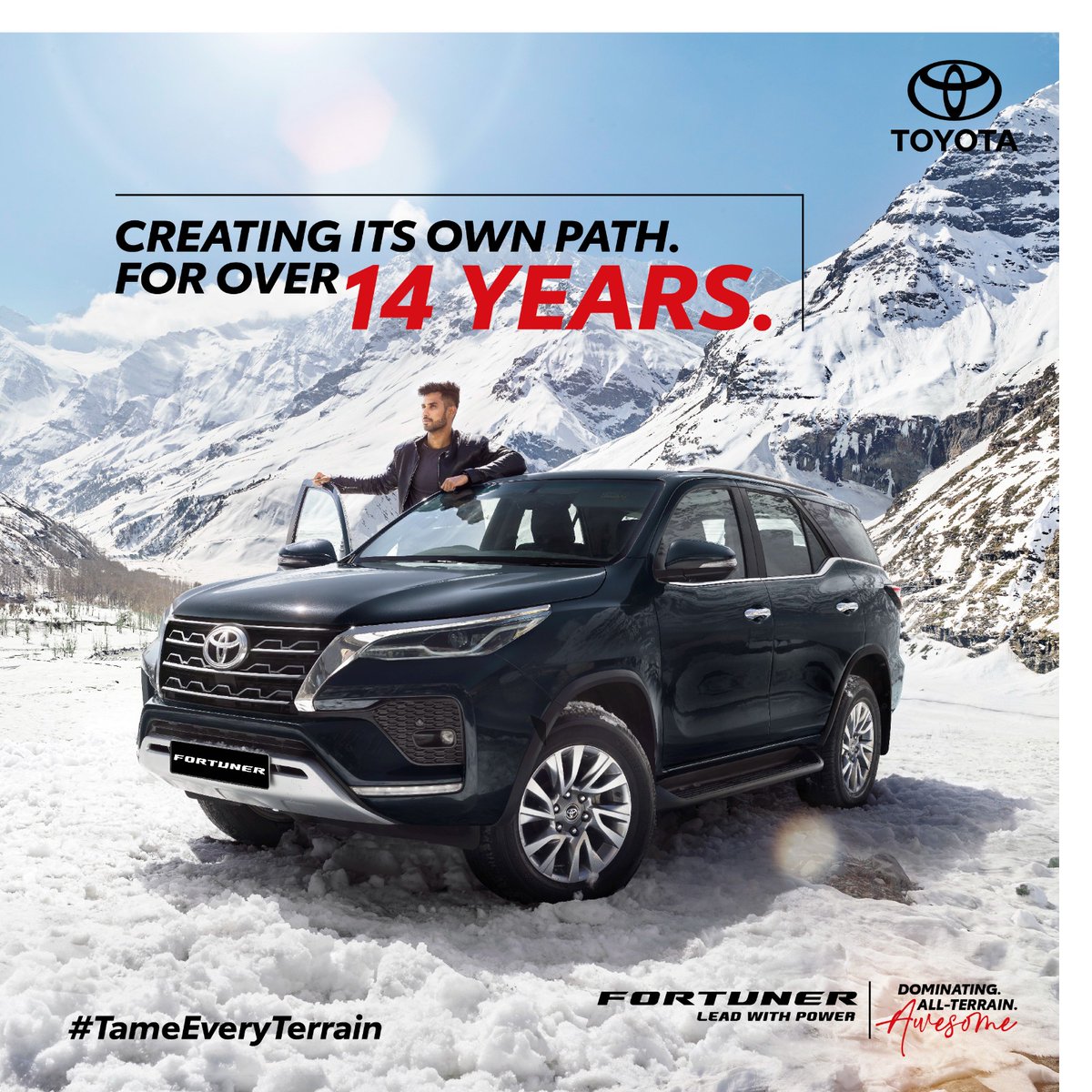 Blazing new trails are nothing new for the #ToyotaFortuner. It’s been powering its way through any obstacle for over 14 years. Check out- bit.ly/ToyotaIndiaFor… #TameEveryTerrain #Awesome #ToyotaIndia