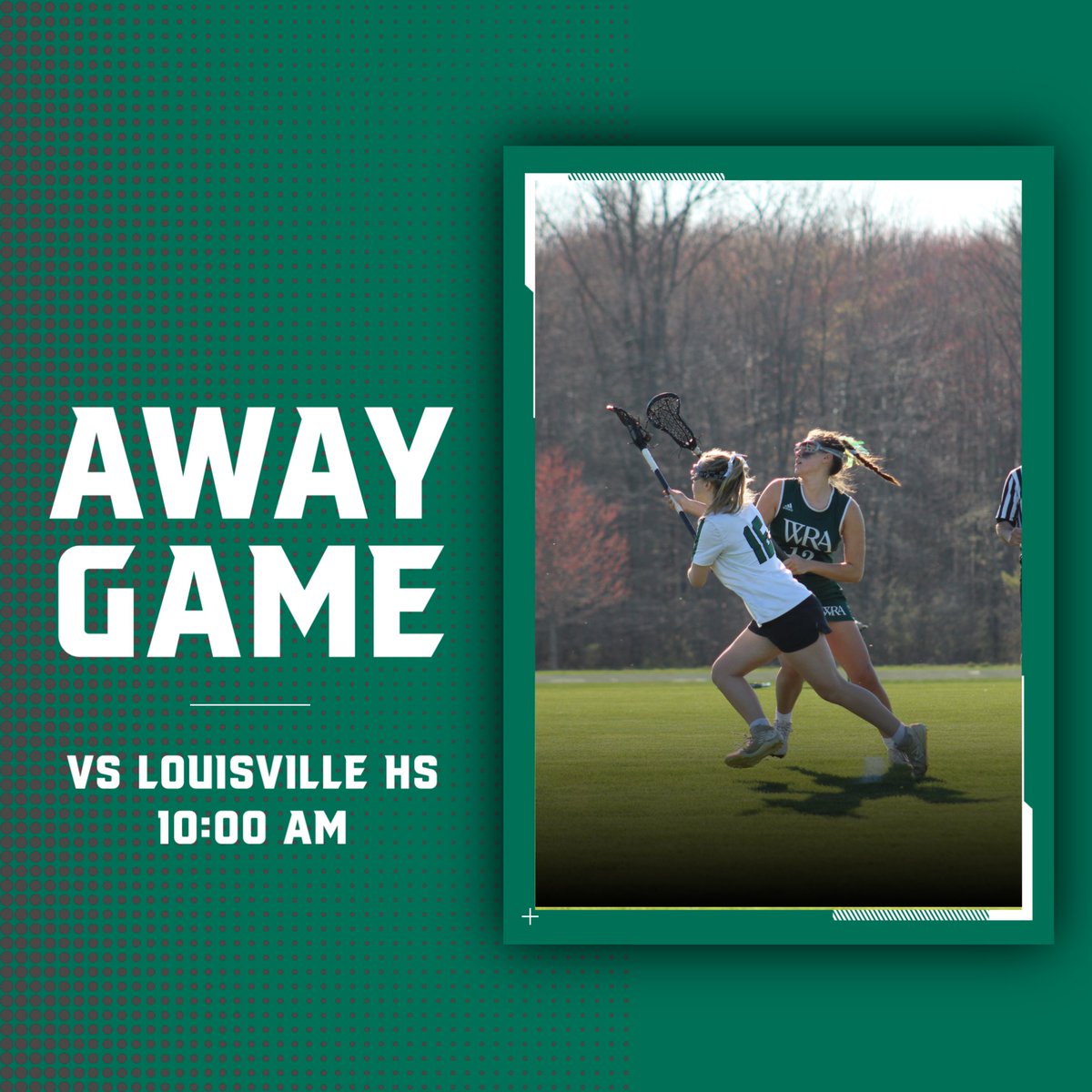 Laurel Varsity Lacrosse meets Louisville HS this morning! GO GATORS!