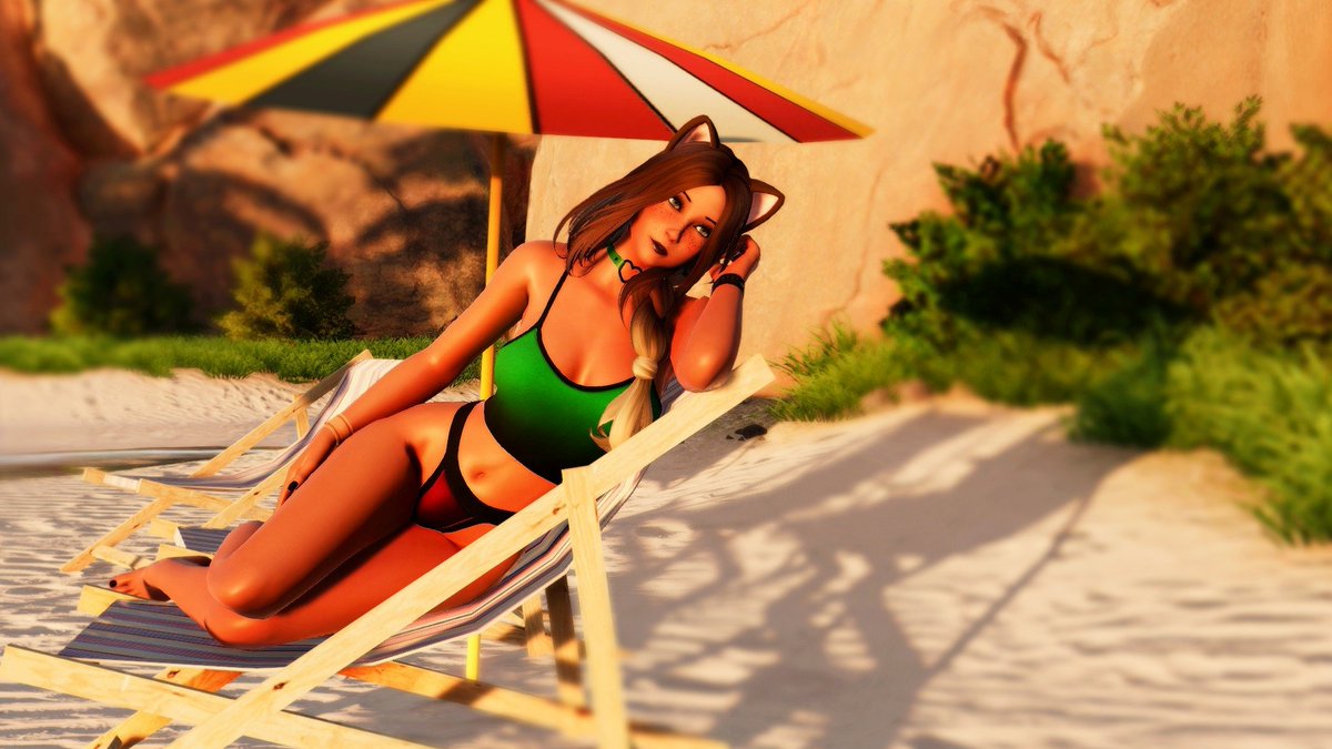 Relaxing on the beach is definitely my favourite thing to do ⛱️🏖️🦀🐚