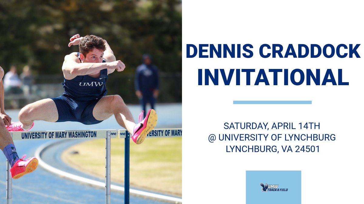 Day 2 of the Dennis Craddock Invitational! We’re picking it back up with the 5k at 10 and long jump also at 10! Livestream and results in our bio! #umwxctf #getdirtygowash #umwathletics #marywash