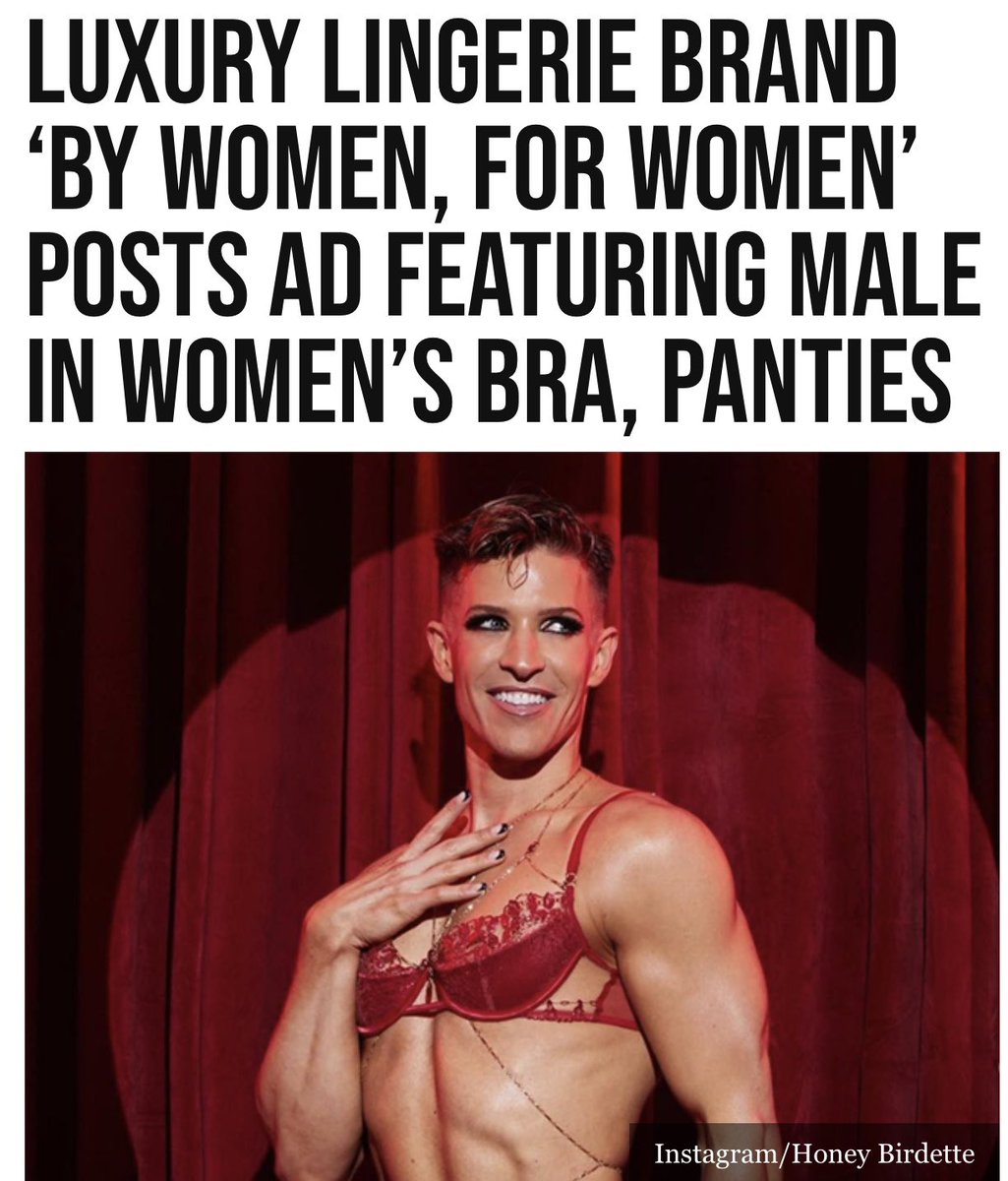 polishprincessh's tweet photo. We women, have nothing sacred any longer. It is slowly being turned over to men. They do not represent us. They are trying to take over us. Not just in sports, but now in women's wear and in being honored as women instead of women being honored.

Go Woke - Go Broke @HoneyBirdette https://t.co/NHmxlSHGl0