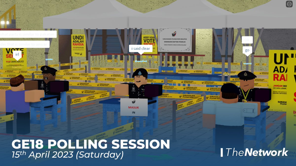 TheNetworkMYS's tweet photo. The voting session in the evening is the last session before it is closed for the counting process. For those of you who have not carried out your responsibilities, we urge you to go down to SMK MYS now and vote before 10:00pm. #GE18 #MYSMemilih https://t.co/dLmTG40cNP