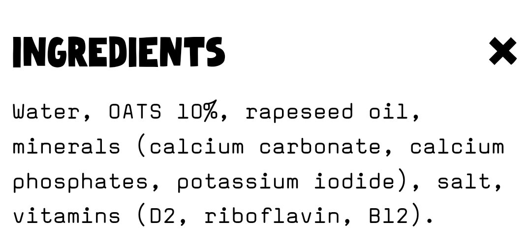 Abir Ballan on Twitter "Remember oat milk, rice milk, almond milk and even coconut milk are