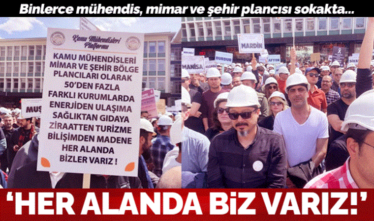 cumhuriyetgzt1's tweet photo. Binlerce kamu mühendisi, mimar ve şehir plancısı Ankara'da: Biz varız ve hak ettiğimiz değeri istiyoruz!
https://t.co/J4auUY8kHB https://t.co/UrJUPwyP07