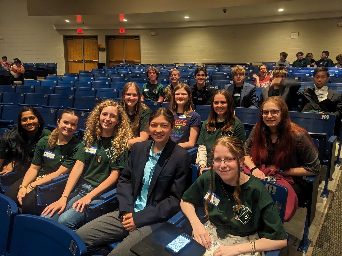 Math club superstars about to start day two of state Mu Alpha Theta convention! 

<a href="/ORSchools/">Oak Ridge Schools</a> 
<a href="/DrPickelNation/">Dr. Pickel</a> 
@MrHawk731