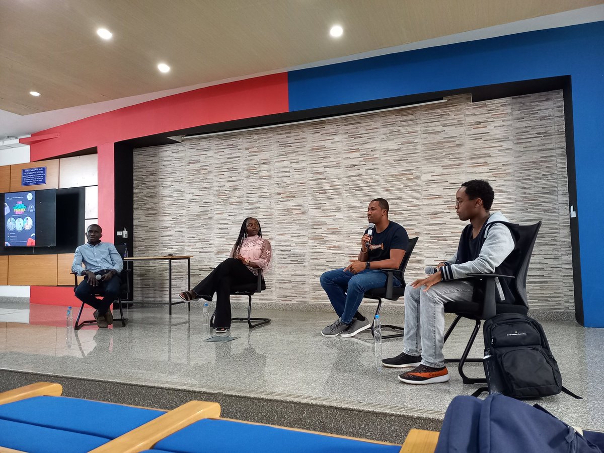 GayaTosh's tweet photo. Currently in a Cybersecurity Event at Strathmore University with Dr. Bright Gameli, Clinton Otieno and Judy Ngure.
Hosted by the GDSC Strathmore.
#scesa
#strathmore
#gdsc
#cybersecurity https://t.co/DG3q7915jx