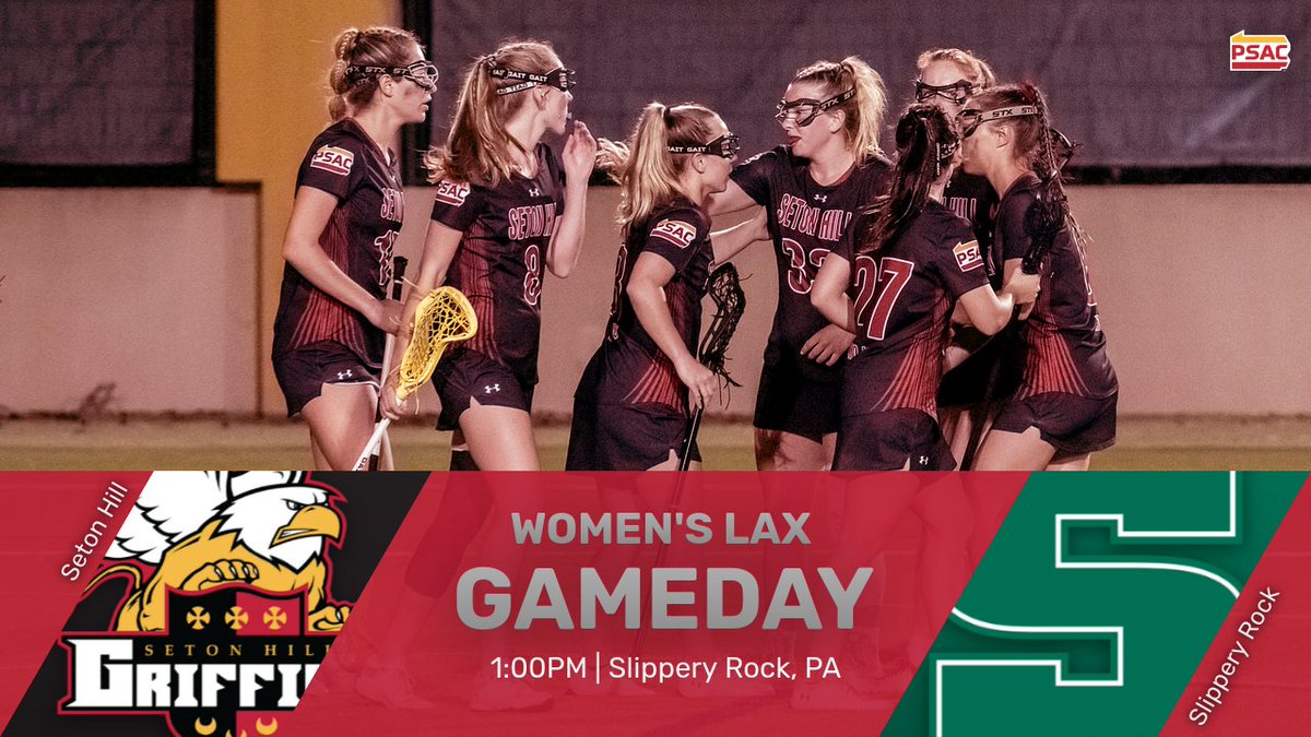 WLAX: Seton Hill continues PSAC West play on the road at Slippery Rock.  First draw is set for 1 PM.
Live stats: rockathletics.com/sidearmstats/w…
Live video: rockathletics.com/sports/2021/8/…