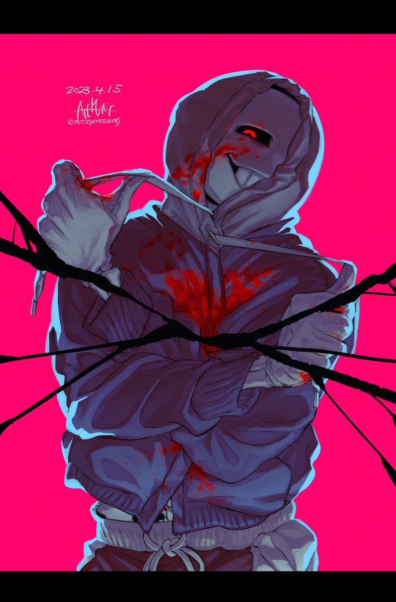 zuttoyonoturn69's tweet photo. Murder!Sans＊Drawing

＊you just don’t know the other half of me. https://t.co/zVnF7r9Rk3