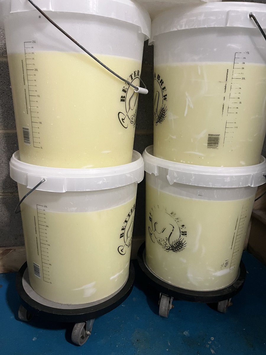 this is sheepmilk whey It’s not food waste
Is a byproduct of cheesemaking  
in Italy this is liquid gold  
 Most cheese making are selling this for food production or animal feed 
And here in uk is food waste 🙈🤦‍♂️