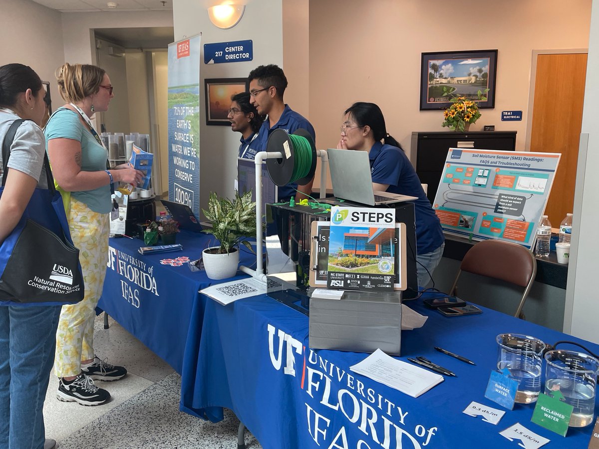 UFwatersan's tweet photo. My team nailed the 2023 Citrus Show! Big thanks to @UFIFAS_IRREC, USDA, and Indian River Citrus League for their invaluable contributions. From insightful educational sessions to the networking and tailgate, it was an unforgettable event. #proudPI @UF_ABE @UF_IFAS @IFAS_Extension https://t.co/KEOPNwRO0D