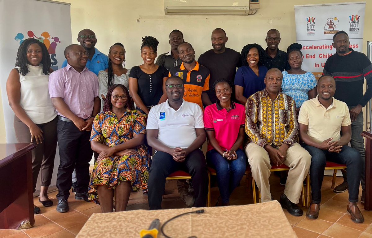 Co- creation workshop for people with one mind towards ending child marriage #GNB_uganda #Raising teenagers
