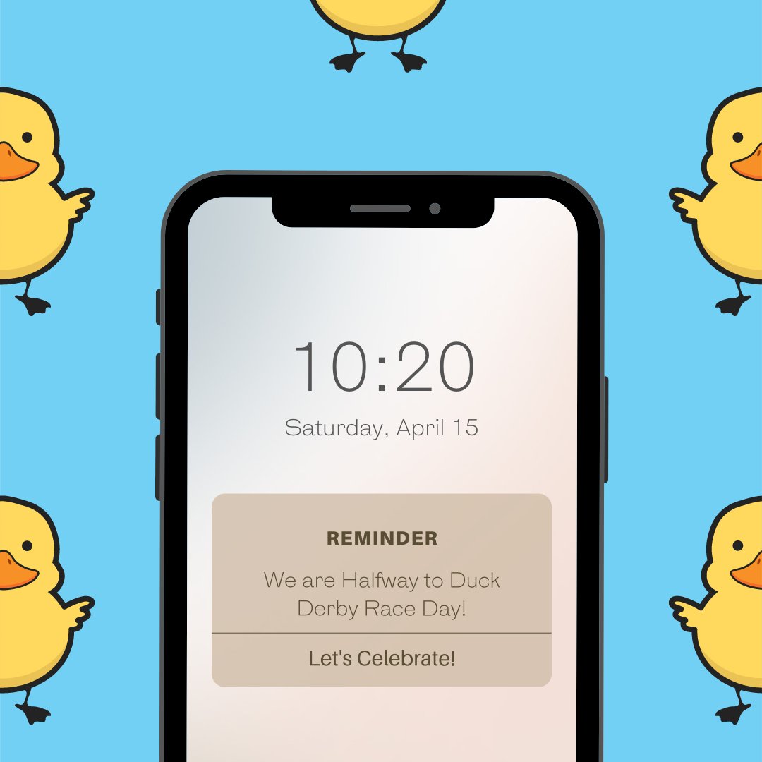 Only 3 more weeks until our Duck Derby Race on May 6th🦆❕ 
Who's excited?

We still have ducks available for adoption, so make sure that you visit the link in our bio to be added into the race!

#funfacts
#nonprofit
#stlouis
#duckderby
#communityoutreach