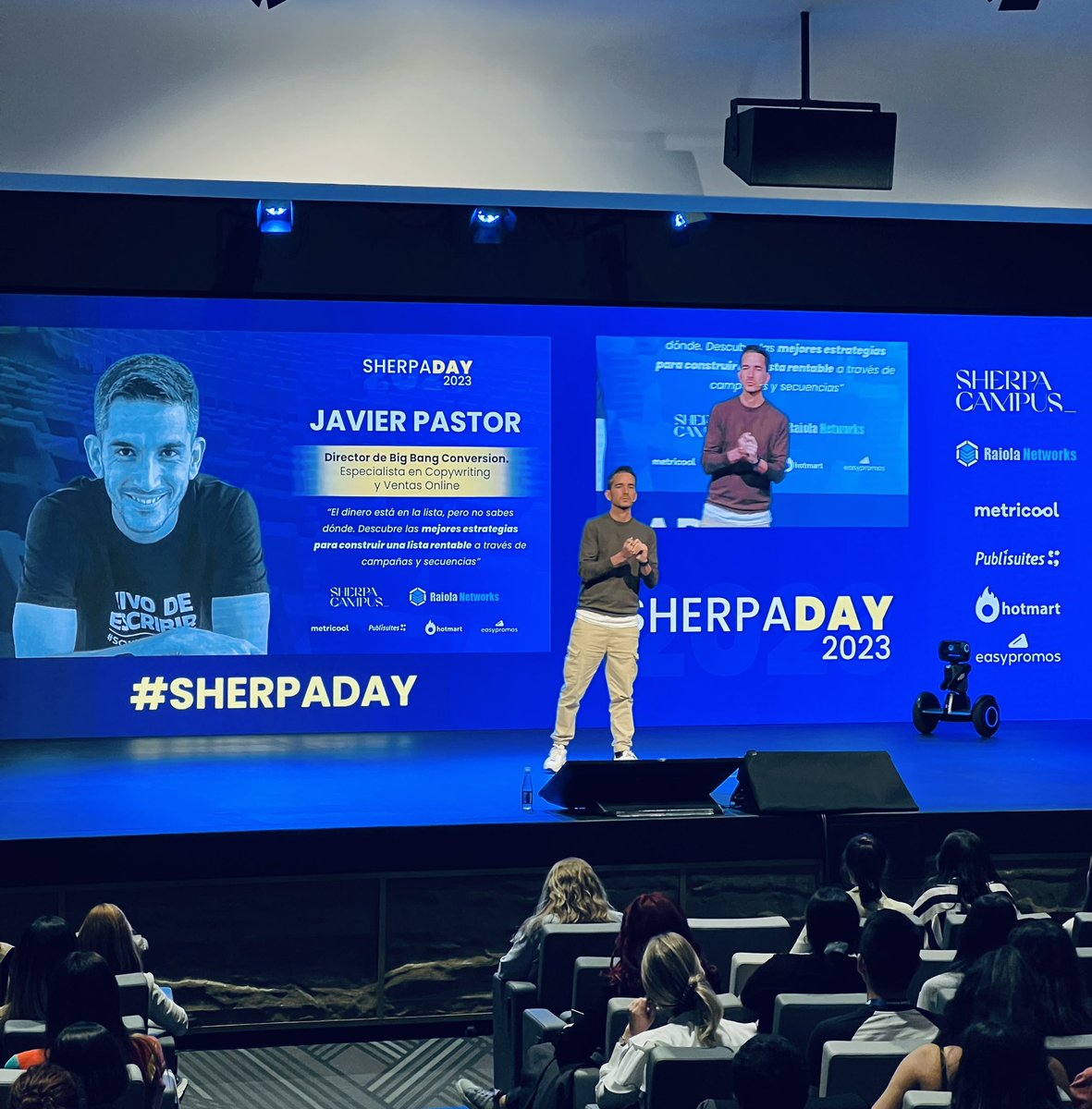 Sigue el crack en Copywriting <a href="/jpastorre/">Javi Pastor - Podcast Freak ✍️</a> dando 5 Tips para potenciar las listas en #SHERPADAY 🔥🔥