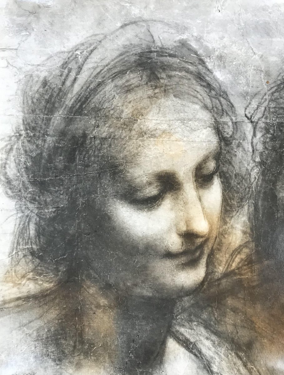 Leonardo da Vinci was born #OnThisDay in 1452. One of the greatest artists of all time. In my youth I would sit for hours @NationalGallery London, mesmerised by this work.