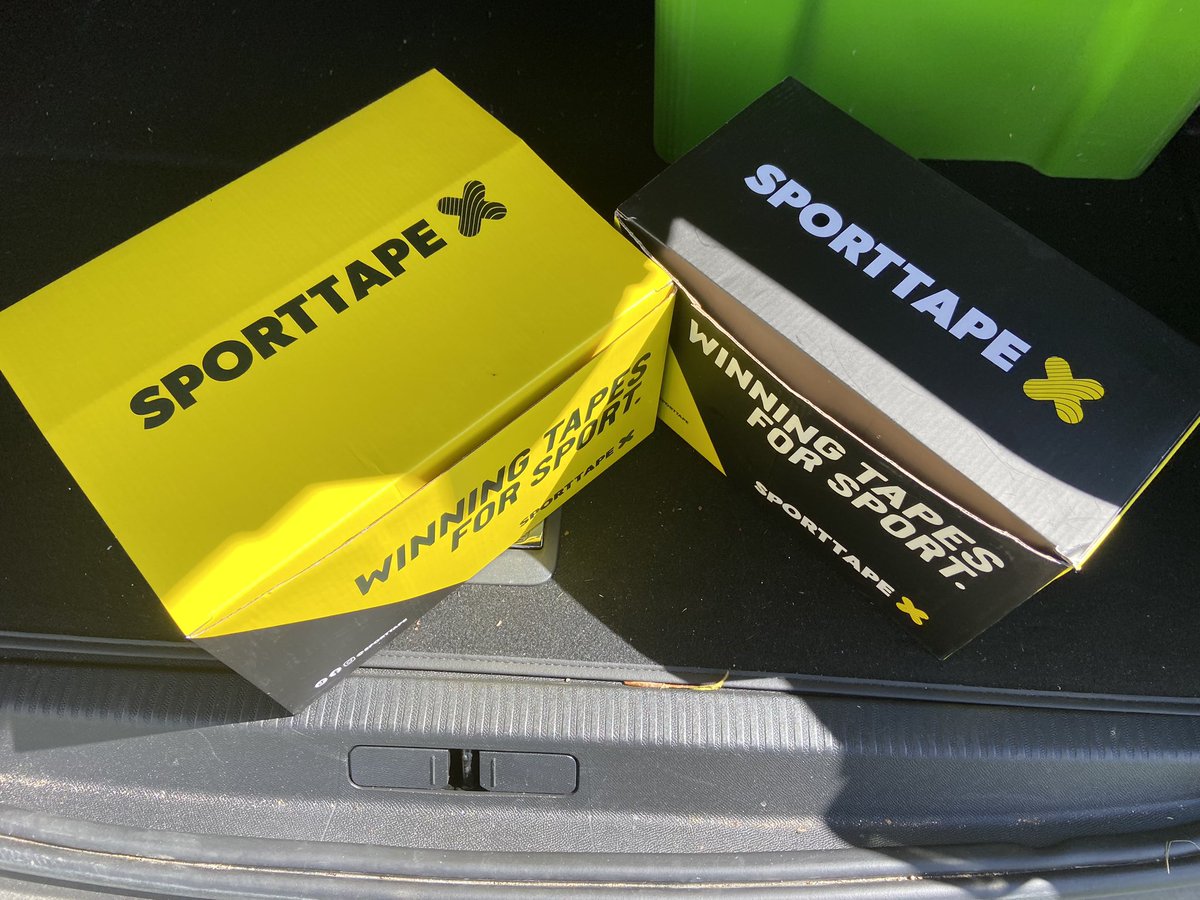Thanks to <a href="/SPORTTAPE/">SPORTTAPE</a> for the quick turnaround, short notice order and all ready for collection within an hour or two 👍