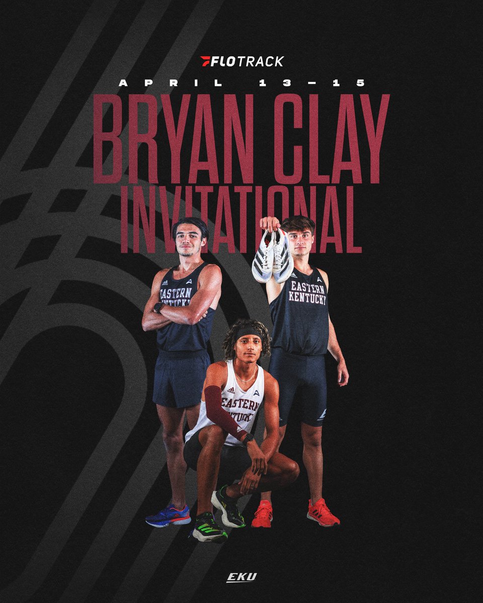 EKU_XCTF's tweet photo. Let’s do it at the Bryan Clay Invitational!

⏰ - 11:20 PM ET
📊 - https://t.co/7k63wq3B2T

#GoBigE https://t.co/HoQ6OxFhZn
