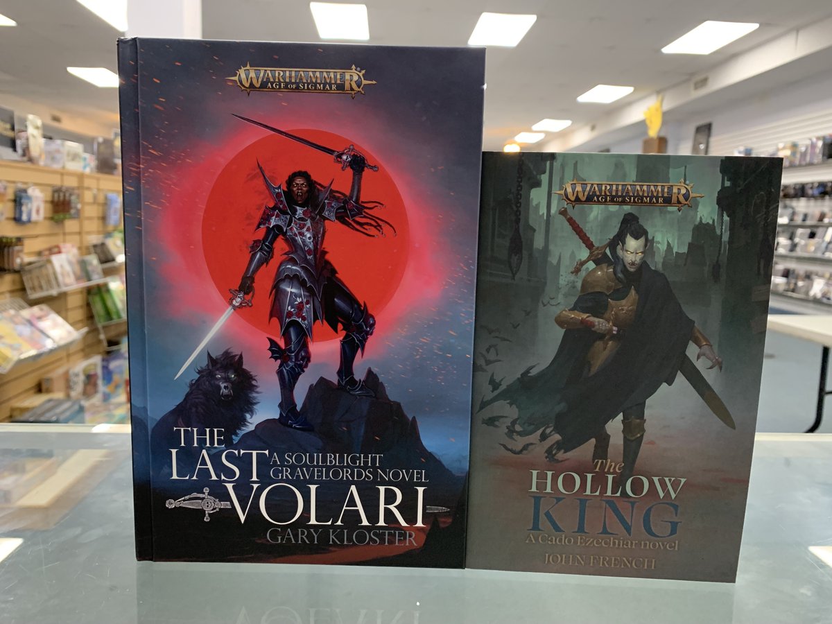 Dream_Wizards's tweet photo. Looking for some new books to read that you can sink your teeth. Try out these releases from the folks at Black LIbrary that deal with the Soulblight Gravelords. #gamesworkshop https://t.co/jSYwKzhkH8