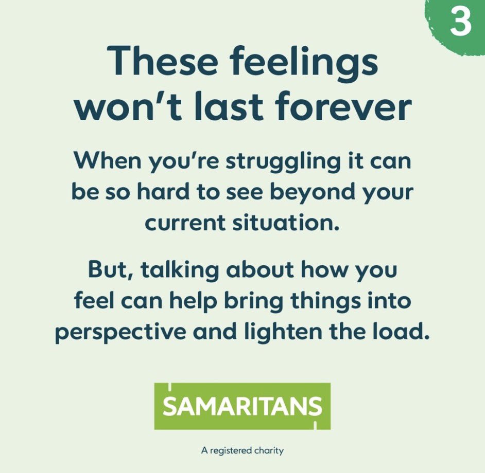 MansfieldSams's tweet photo. See the tips from @samaritans if you are struggling to cope 👇 https://t.co/SYgSJJ6pme