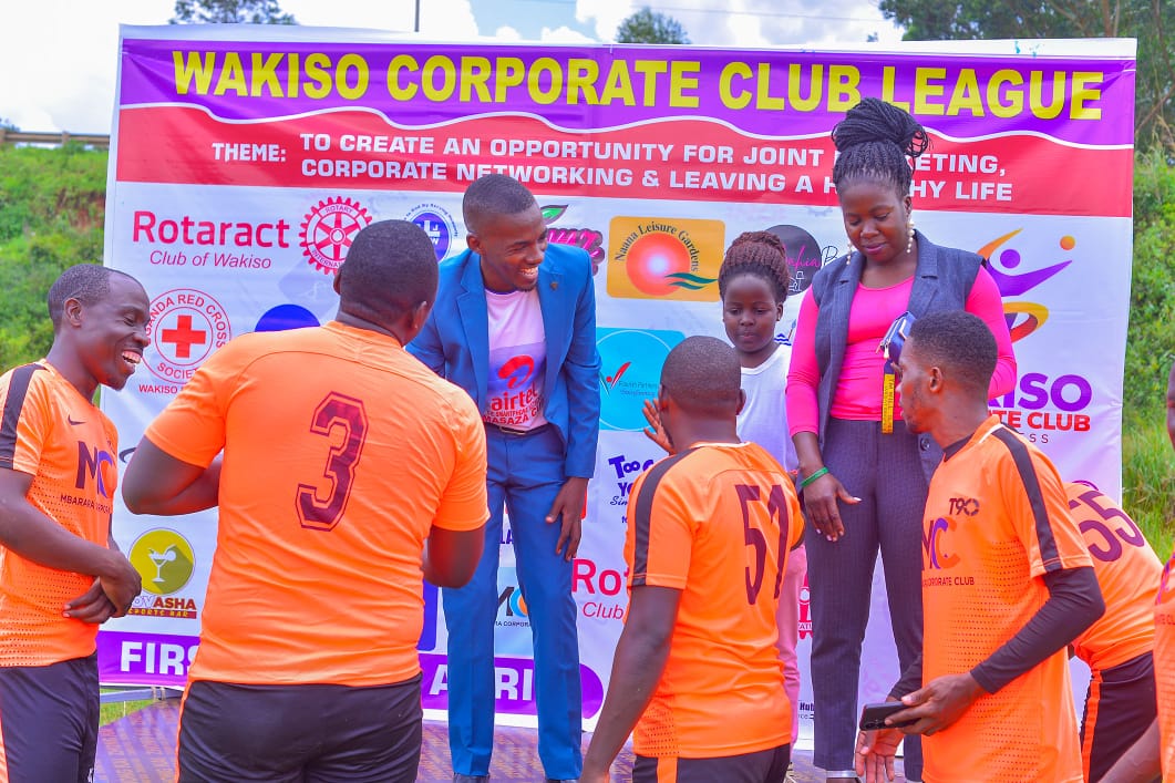 JamPartyUg's tweet photo. Greetings to you our @MbararaCorpClub People this Saturday, We are always indebted to your love for us ladies and gentlemen, We are wishing you the best On 23rd next week π’π’π’π’β€οΈβ
@BentonMwebaze @eddiespikaagaba
#7thMaySecondOuting
#WakisoCorpLeague https://t.co/IvCx3xyufb