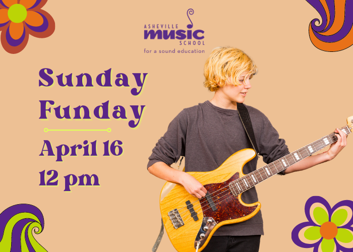 April 16 Sunday Funday @ Salvage Station, 12pm, ALL AMS STUDENT BANDS PERFORM, + Mountain Xpress Spotlight - mailchi.mp/ashevillemusic…