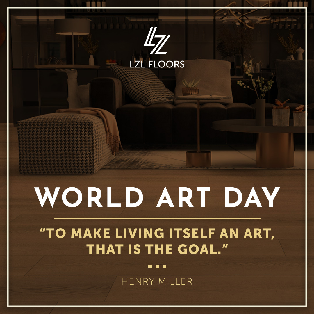 lzl_floors's tweet photo. Romanticize your life, starting with turning your space into art. 

Happy World Art Day from LZL Floors!

#WorldArtDay #creative #flooring #floors #spcflooring #wpcflooring #vinylflooring #interiordesign #interior #architecture #flooringideas #home #renovation #flooringdesign https://t.co/FSBhGleqlt