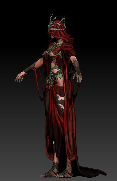 arteria_studios's tweet photo. Check out the character model of the Priestess! She’s the main ranged enemy in #DeviousTheGame, the video game we're currently working on.

#indiedev #gamedev #Zbrush #3D #sculpting #screenshotsaturday https://t.co/vto9cdAqFF