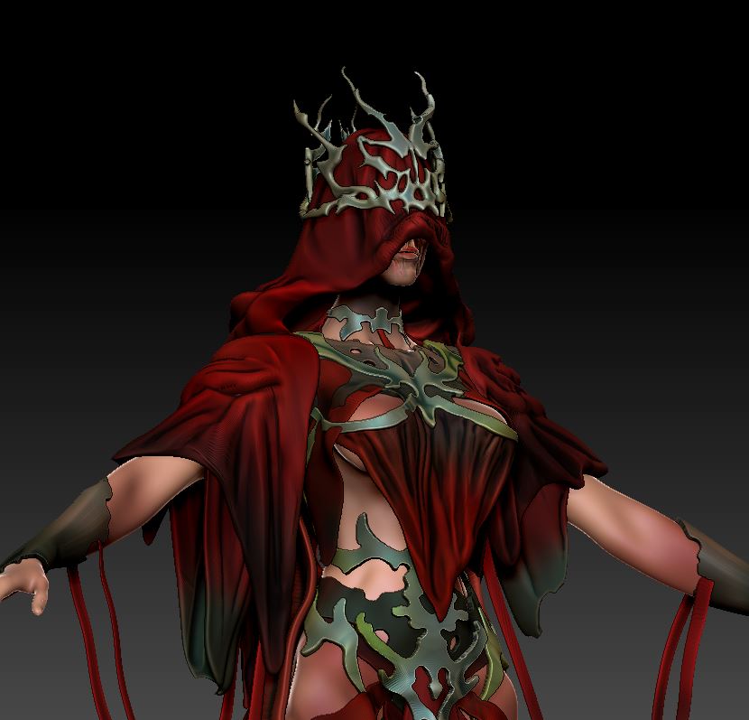 arteria_studios's tweet photo. Check out the character model of the Priestess! She’s the main ranged enemy in #DeviousTheGame, the video game we're currently working on.

#indiedev #gamedev #Zbrush #3D #sculpting #screenshotsaturday https://t.co/vto9cdAqFF